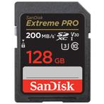 SanDisk SDXC Extreme Pro 128GB 200/190 MB/s V30 Rescue Pro, Ophalen of Verzenden, Zo goed als nieuw