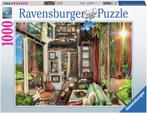 Tiny House in Redwood Forest Puzzel (1000 stukjes) |, Hobby en Vrije tijd, Denksport en Puzzels, Nieuw, Verzenden