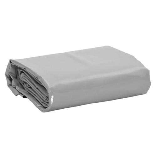 vidaXL Dekzeil 650 g/m² 3x5 m grijs, Doe-het-zelf en Verbouw, Overige Doe-het-zelf en Verbouw, Nieuw, Verzenden
