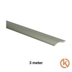 Overgangsprofiel zelfklevend 0-20mm RVS - 3m, Doe-het-zelf en Verbouw, Ophalen of Verzenden, Nieuw