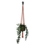 Plantenhanger Wacky Rood/Roestbruin/Zwart - Katoen -, Huis en Inrichting, Woonaccessoires | Overige, Ophalen of Verzenden, Nieuw
