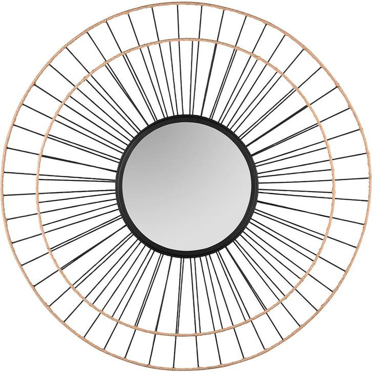 Spiegel - Trion Sterie - Decoratieve Spiegel - Rond - 80cm -, Huis en Inrichting, Woonaccessoires | Spiegels, Nieuw, Ophalen of Verzenden