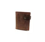 Leren Heren billfold RUVIDO Coffee, Nieuw, Verzenden