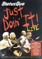 dvd muziek box - Status Quo - Just Doin It! Live, Zo goed als nieuw, Verzenden