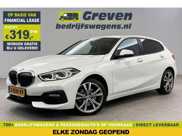 BMW 1-serie 118i Executive Edition 141PK | Virtual |, Auto's, BMW, Te koop, Automaat, Financial lease, Benzine, Wit, Verzenden
