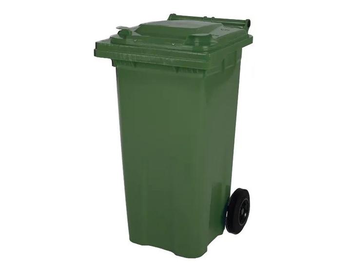 Vuilcontainer 120 liter 2-wiel groen, Zakelijke goederen, Kantoor en Winkelinrichting | Magazijn, Stelling en Opslag, Ophalen of Verzenden