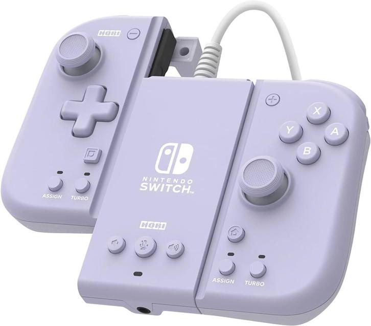 Hori Split Pad Compact Attachment Set - Paars, Spelcomputers en Games, Spelcomputers | Overige, Zo goed als nieuw, Ophalen of Verzenden