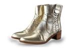 AQA Enkellaarzen in maat 38 Goud | 10% extra korting, Kleding | Dames, Schoenen, Overige kleuren, Verzenden, Lage of Enkellaarzen