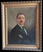 Ezechiele Acerbi (1850-1920) - Ritratto dellIngegnere, Antiek en Kunst