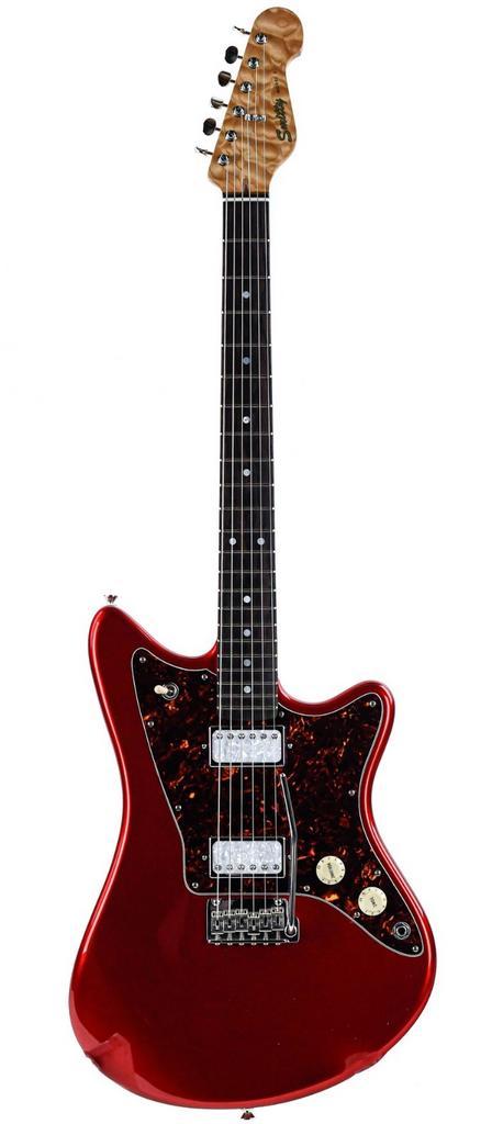 Smitty Model 3 Candy Apple Red 2023 (Elektrische Gitaren), Muziek en Instrumenten, Snaarinstrumenten | Gitaren | Elektrisch, Solid body