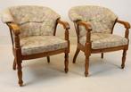 Fauteuil (2) - Hout, Textiel, Antiek en Kunst, Curiosa en Brocante