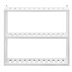 Badkamerrek wandmontage MDF 54x15x60 cm wit, Huis en Inrichting, Verzenden, Nieuw