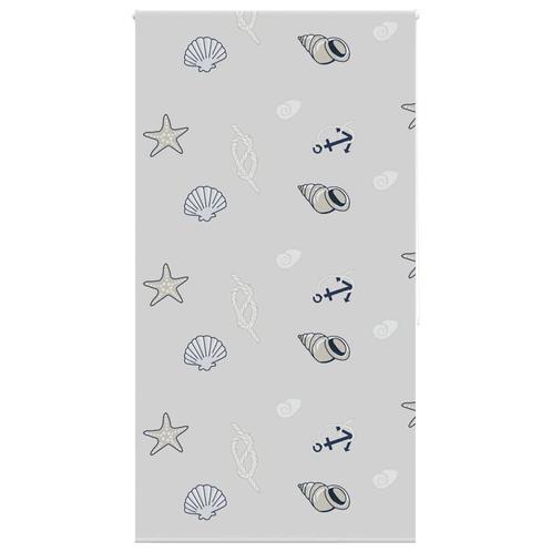 vidaXL Doucherolgordijn 130x240 cm stofbreedte 126 cm, Huis en Inrichting, Stoffering | Gordijnen en Lamellen, Grijs, Nieuw, Verzenden