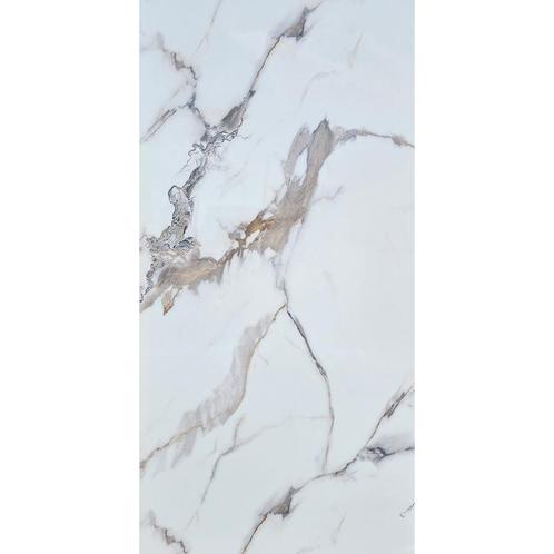 Wandpaneel Isodeco Calacatta 120x260 cm Waterbestendig, Doe-het-zelf en Verbouw, Sanitair, Overige typen, Nieuw, Ophalen of Verzenden
