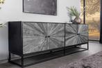 Sideboard BARRACUDA 180cm mango wood and grey teak wood -, Ophalen of Verzenden, Nieuw