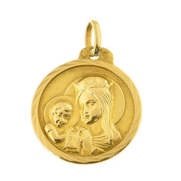Hanger - 18 karaat Geel goud, Sieraden, Tassen en Uiterlijk, Antieke sieraden