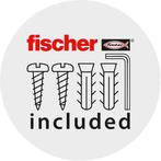 Wiesbaden Alonzo Toiletrolhouder met Klep - Mat Zwart, Huis en Inrichting, Badkamer | Badtextiel en Accessoires, Ophalen of Verzenden