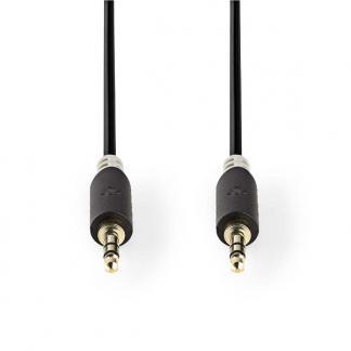 3.5 mm jack kabel | Nedis | 5 meter (Stereo, Verguld), Audio, Tv en Foto, Audiokabels en Televisiekabels, Nieuw, Verzenden