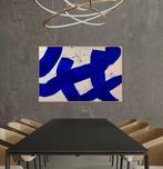 Stefanie Raus - Verschlungen blau III 767 XXL, Antiek en Kunst