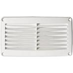 Ventilatierooster Rechthoekig 205x104mm Kunststof Wit, Watersport en Boten, Ophalen of Verzenden, Nieuw