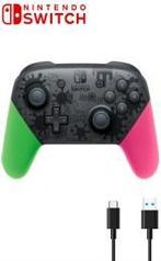 Nintendo Switch Pro Controller Splatoon 2 Editie - iDEAL!, Spelcomputers en Games, Spelcomputers | Nintendo Switch, Ophalen of Verzenden