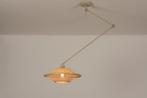 Rietveld Hanglampen - Bruin, Beige, Zand, Naturel - Metaal,, Huis en Inrichting, Lampen | Hanglampen, Verzenden, Nieuw