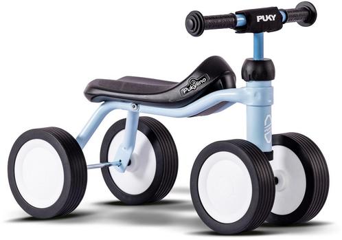 Pukylino oefenfiets met 4 wielen Retro Blauw 1+, Kinderen en Baby's, Speelgoed | Buiten | Voertuigen en Loopfietsen, Nieuw, Verzenden