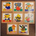 Educo 8 puzzeltjes in een opbergkastje (zie omschrijving), Verzenden, Nieuw