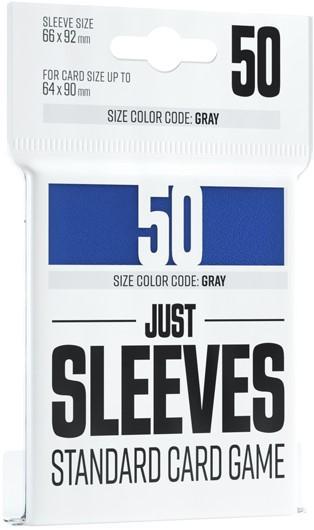 Just Sleeves - Standard Card Game Blauw (50 stuks) |, Hobby en Vrije tijd, Verzamelkaartspellen | Overige, Nieuw, Verzenden