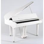 Oostendorp Digital Classic Mini Grand Deluxe V PWH chroom, Nieuw, Wit, Vleugel