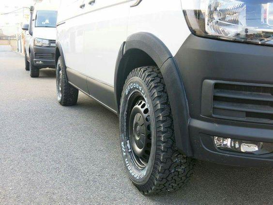VW Transporter T5.1 spatbordverbreders L1 schuifdeur rechts, Auto diversen, Tuning en Styling