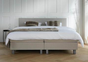 ACTIE! Boxspring Venetië 180 200 Beige beschikbaar voor biedingen