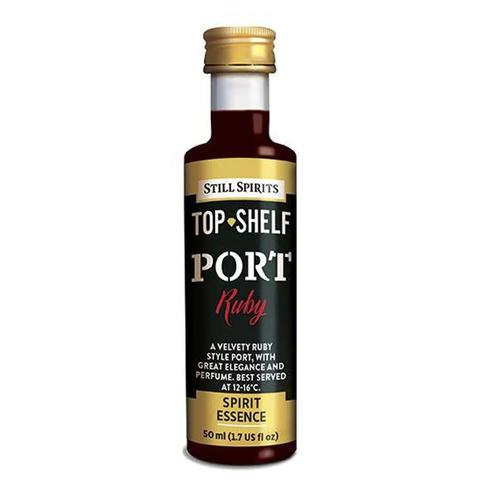 Nieuw!! - Top Shelf - Ruby Port - 50 ML (Stoken & Brouwen), Diversen, Levensmiddelen, Ophalen of Verzenden