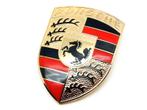 90155921027 Porsche Bonnet Badge voor vroege 911s tot 1973, Nieuw, Verzenden