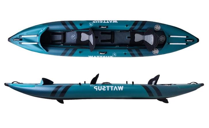 Wattsup Cod Tandem 410, Dropstitch bodem, Watersport en Boten, Kajaks, Verzenden