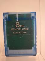 Blauwe 8MB Memory Card Playstation 2, Ophalen of Verzenden, Nieuw