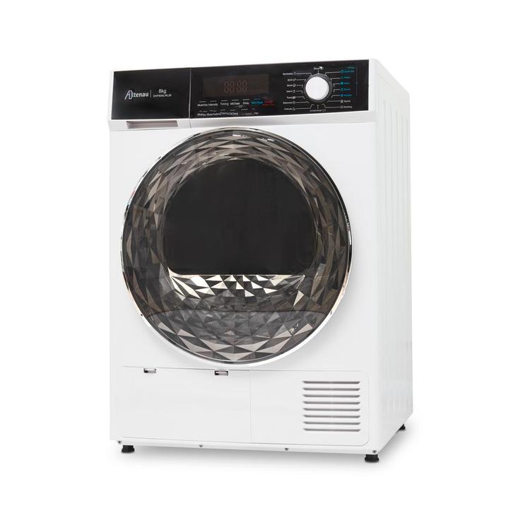 Altenau Dhp80nlwl28 Warmtepompdroger – 8 Kg – 16 Programma’s, Witgoed en Apparatuur, Wasdrogers, Nieuw, Voorlader, 85 tot 90 cm