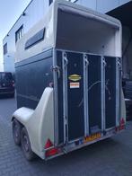 Bockman 2 paards trailer cofort voll polyester nu 2999euro, 2-paards trailer, Polyester, Gebruikt, Ophalen