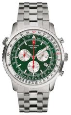 Swiss Alpine Military 7078.9134 chronograaf heren horloge 45, Nieuw, Overige merken, Staal, Staal