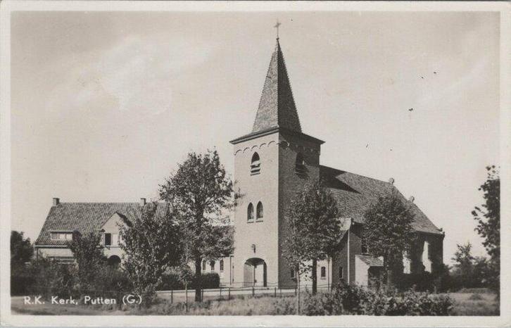 PUTTEN - R.K. Kerk, Verzamelen, Ansichtkaarten | Nederland, Verzenden