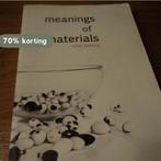 Meanings of materials 9789051550559 E. Karana, Verzenden, Gelezen, E. Karana