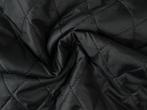 10 meter gewatteerde voering - Zwart, Hobby en Vrije tijd, Stoffen en Lappen, 120 cm of meer, Zwart, Ophalen of Verzenden, Polyester