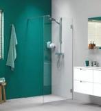 Inloopdouche Sealskin ‘I AM’ type A3 90 x 200 cm RVS, Ophalen of Verzenden, Nieuw, Glas, Douche