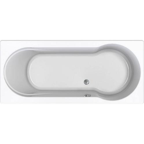 Inbouw Duo Ligbad Wisa New Fontana 170x75x50 cm Wit, Doe-het-zelf en Verbouw, Sanitair, Bad, Nieuw, Ophalen of Verzenden