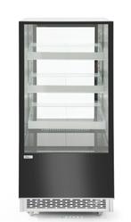 Koelvitrine Zwart | 3 Glazen Schappen | Beschikbaar in 3..., Verzenden, Nieuw in verpakking