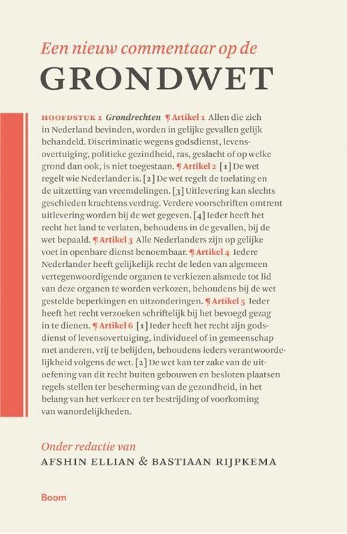 Een nieuw commentaar op de Grondwet 9789024435548, Boeken, Studieboeken en Cursussen, Zo goed als nieuw, Verzenden