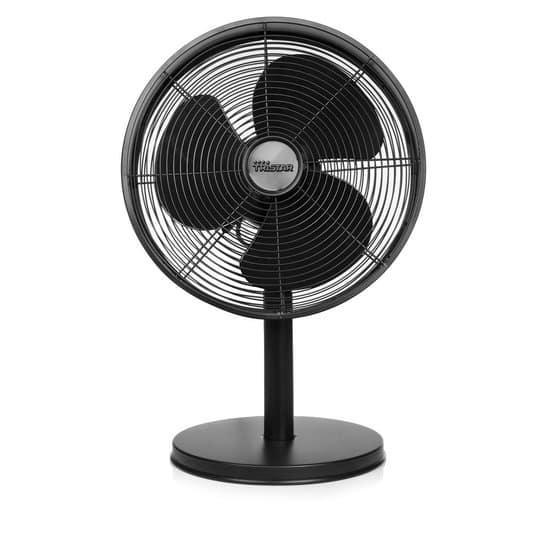 Tristar VE-5928 Tafelventilator - Zwart metaal, Witgoed en Apparatuur, Ventilatoren, Nieuw, Ophalen of Verzenden