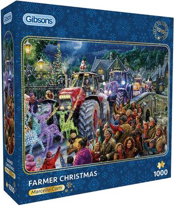 Marcello Corti - Farmer Christmas Puzzel (1000 stukjes) | beschikbaar voor biedingen