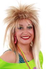 Jaren 80 Disco Fitness Pruik Licht Blond met Gratis 2x Haarn, Kleding | Dames, Carnavalskleding en Feestkleding, Nieuw, Carnaval
