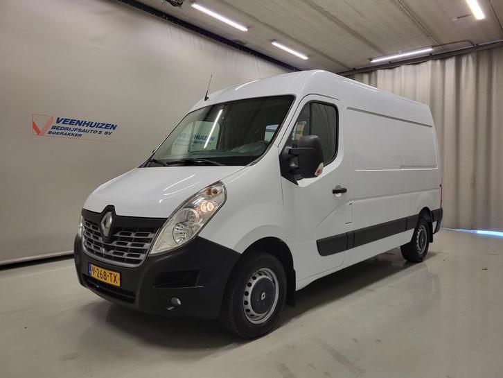Renault Master 2.3dCi 146pk L2/H2 Trekhaak Euro 6!, Auto's, Bestelauto's, Onderhoudsboekje, Lease, Handgeschakeld, Wit, Financial lease